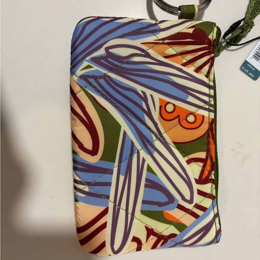 NEW Vera Bradley Ultralight Zip ID Case-Dragonfly By Design - Picture 2 of 4